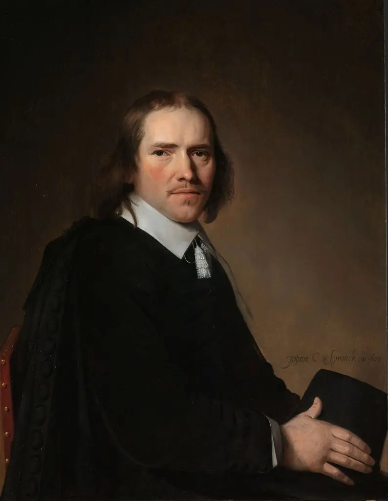Portrait of Dirck, Johannes or Jacobus Wallis, by Johannes Cornelisz Verspronck