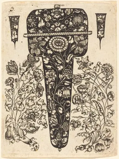 Pendant Embellished with Flowers, by Johannes Hanias
