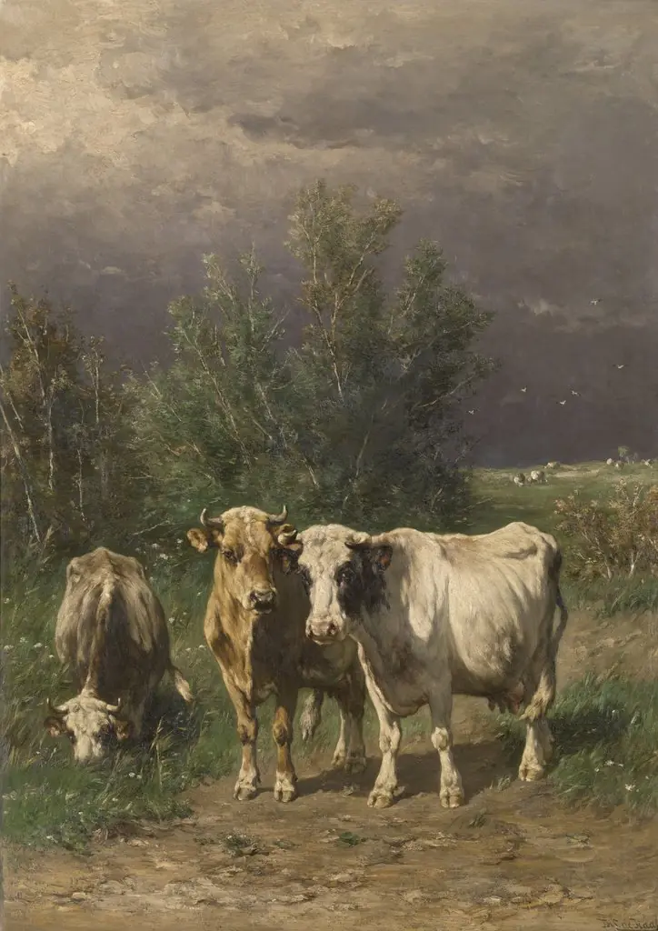 Before the Thunderstorm, by Johannes Hubertus Leonardus de Haas