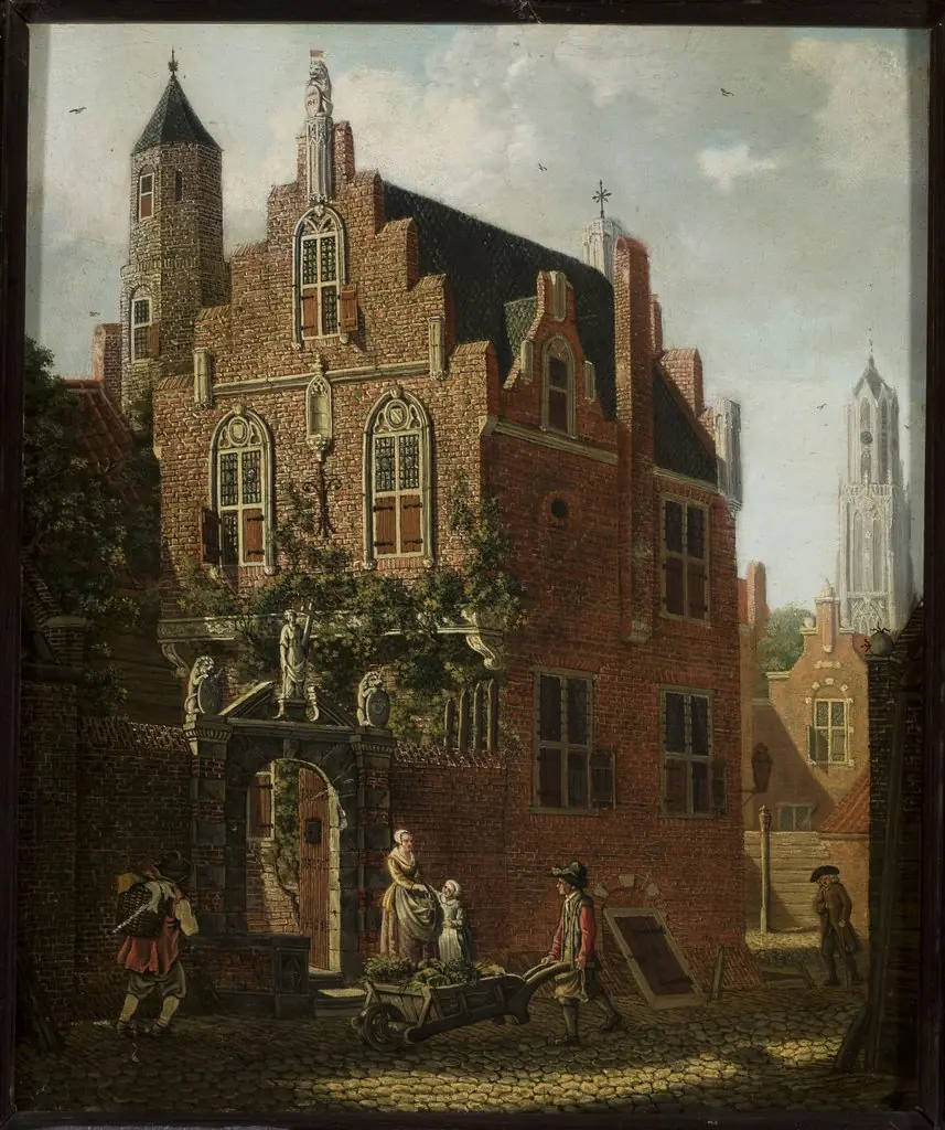 View of the city, by Johannes Huibert Prins