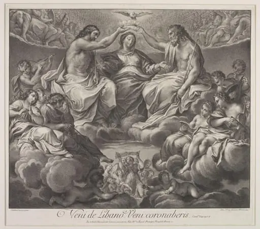 Coronation of the Virgin, by Johannes Jakob Frey