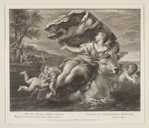 Rape of Europa, by Johannes Jakob Frey