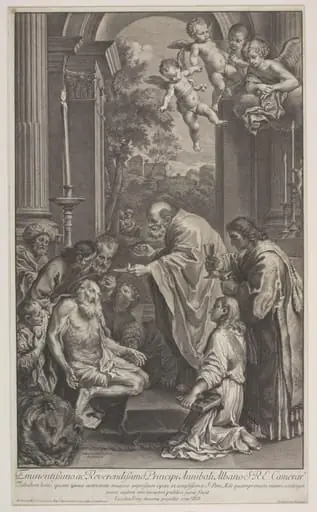 The Communion of St. Jerome, by Johannes Jakob Frey