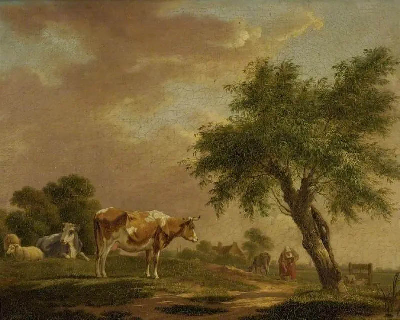 Cattle-piece, by Johannes Janson