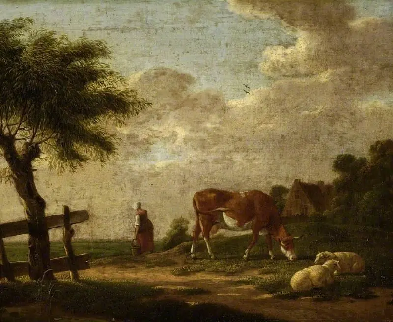 Cattle-piece, by Johannes Janson