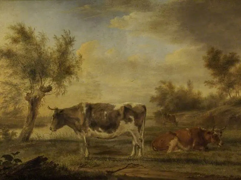 Cattle-piece, by Johannes Janson
