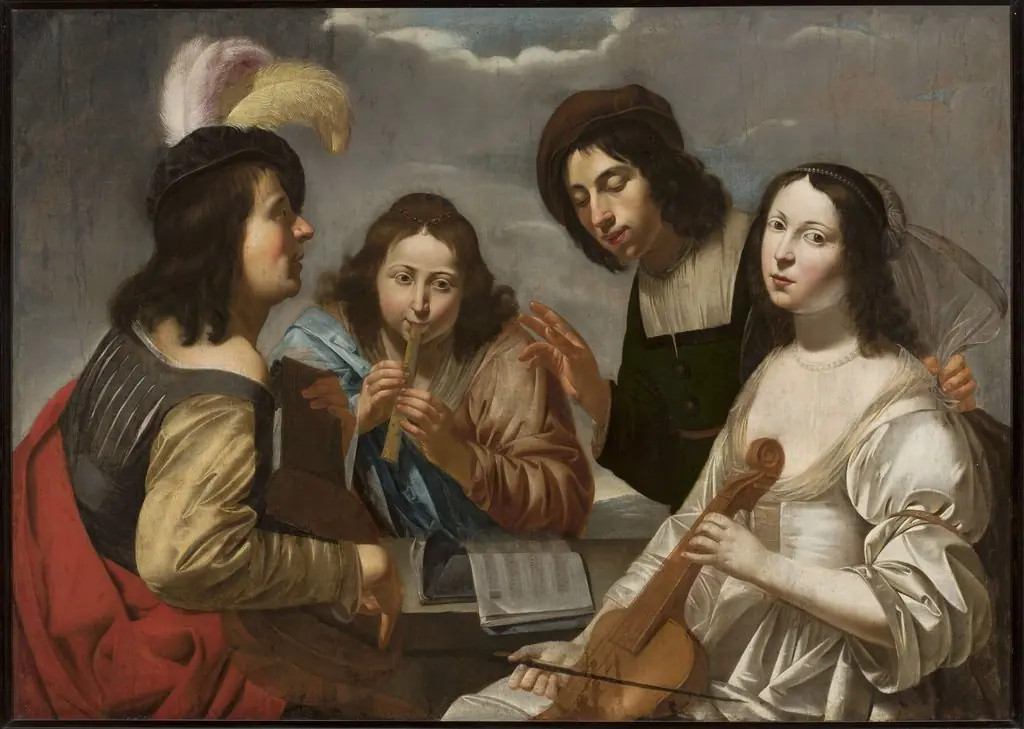 Concert, by Johannes Jansz Bronckhorst