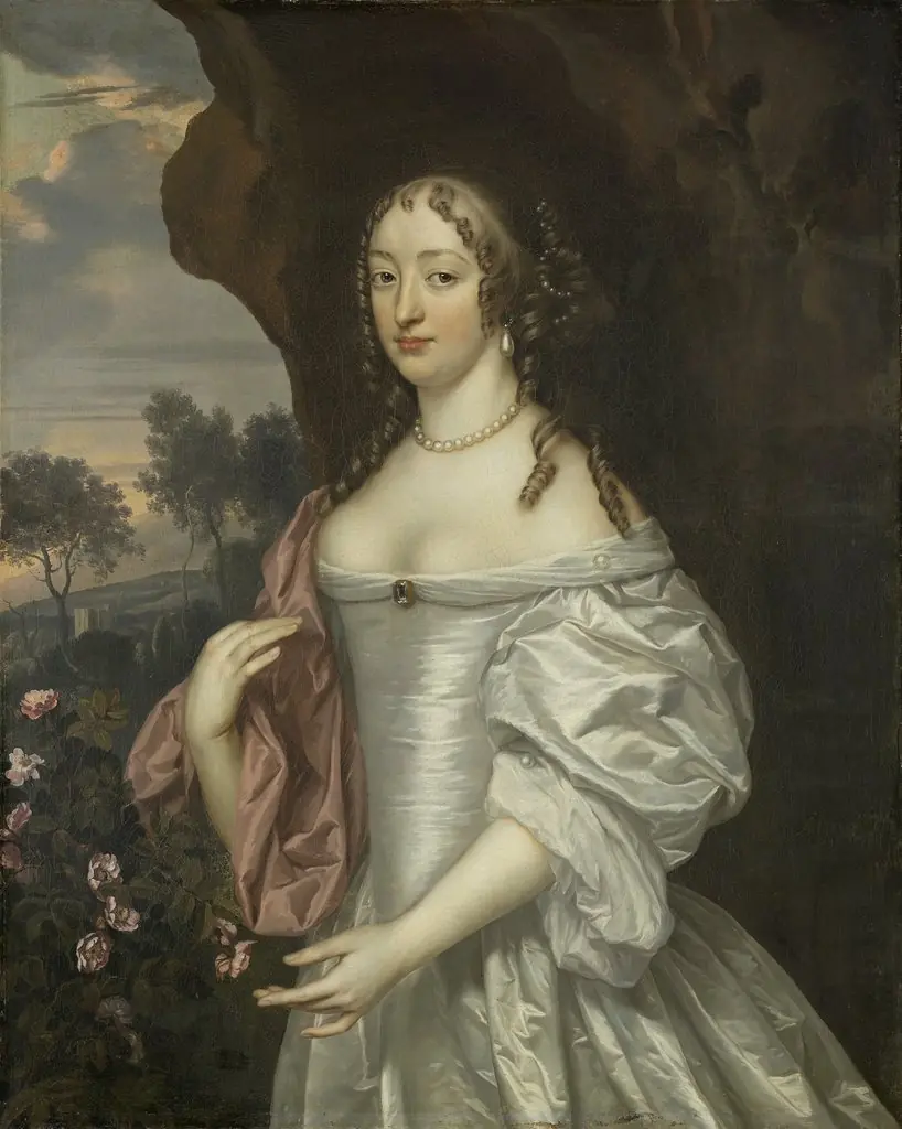 Jacoba van Orliens (1643-91). Wife of Jacob de Witte van Haamstede, by Johannes Mytens