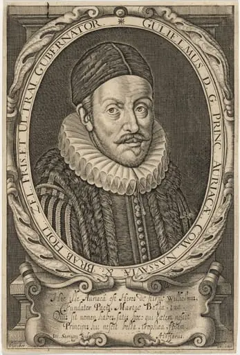 William I, Prince of Orange, by Johannes Sarragon