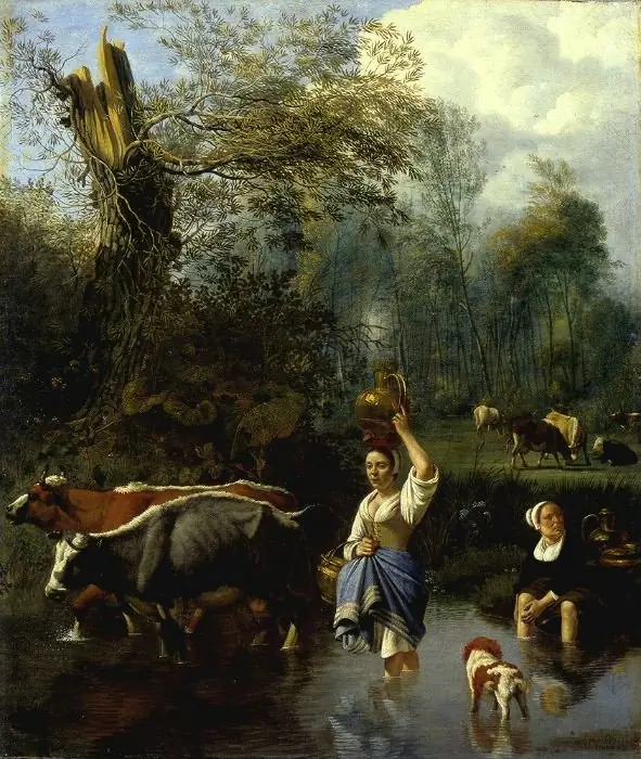 The ford, by Johannes Siberechts