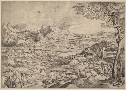 Solicitudo Rustica (Rustic Concerns), by Johannes van Doetechum the Elder