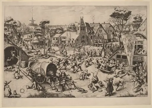 The Festival of Saint George, by Johannes van Doetechum the Elder
