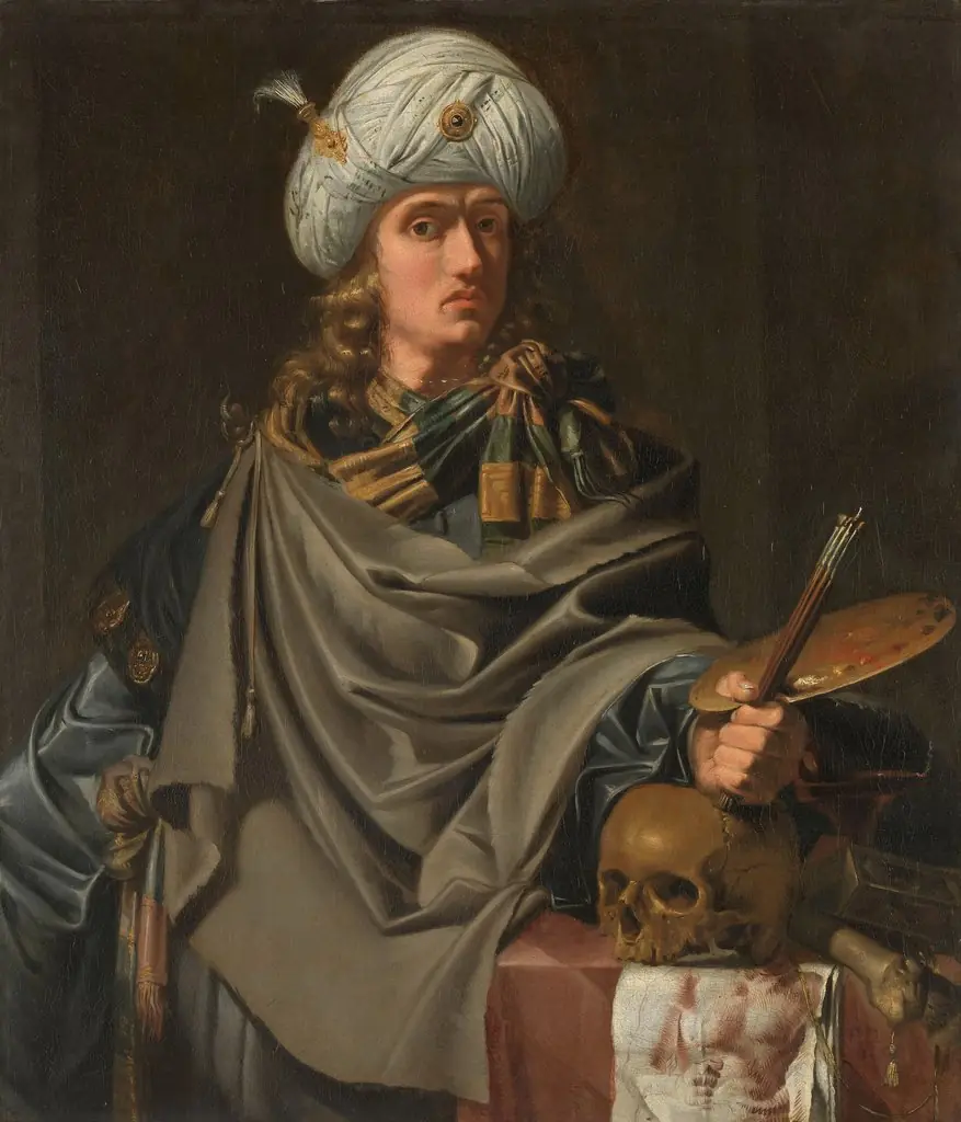 An antique artist, by Johannes van Swinderen
