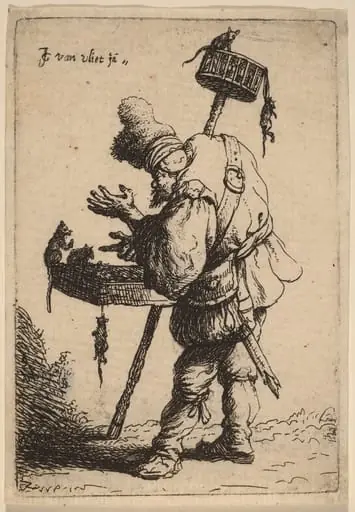 The Rat Catcher, by Johannes van Vliet