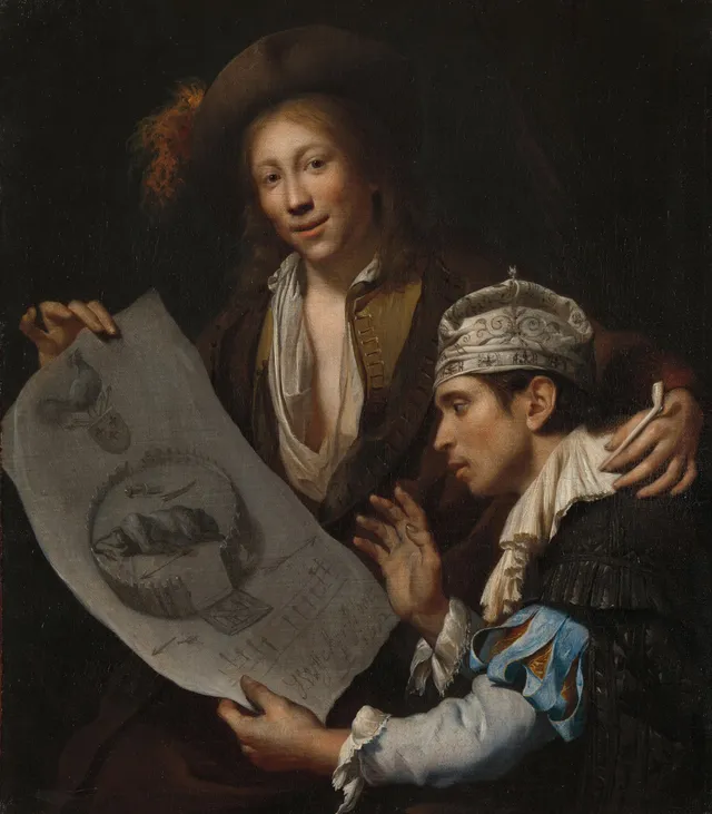 Allegorie op de Franse invasie in 1672 — Johannes van Wijckersloot