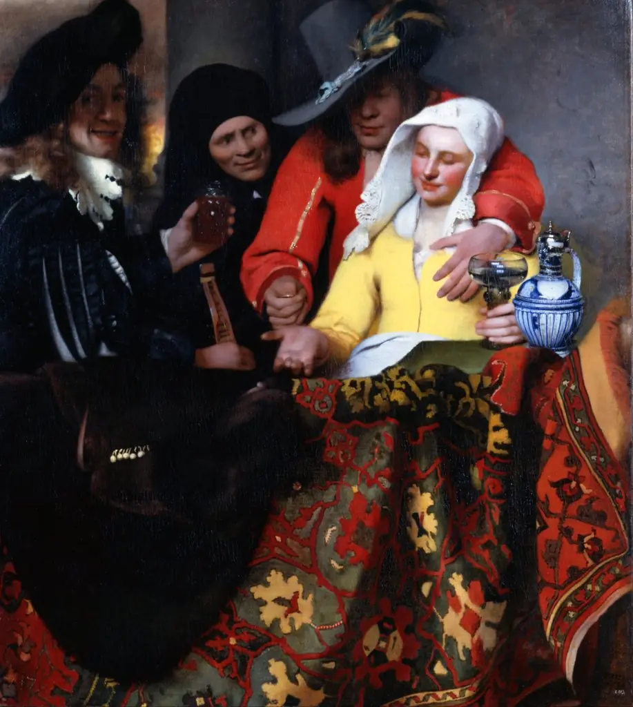 The Procuress, by Johannes Vermeer
