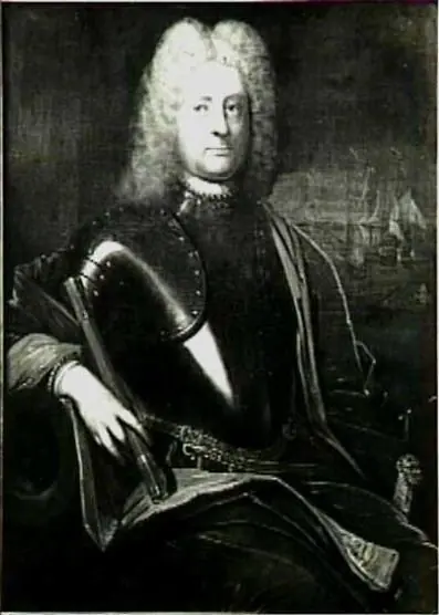 Gerard Callenburgh (1642-1722). Luitenant-admiraal van Holland en West-Friesland, by Johannes Vollevens