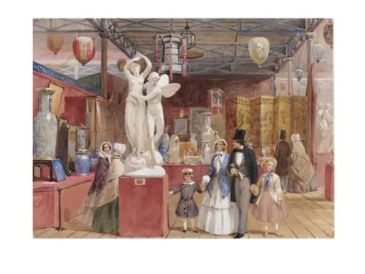 Part of the Chine Court, by John Absolon