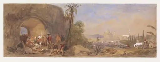 The Finding of the Body of Tipu Sultan at Seringapatam., by John Absolon