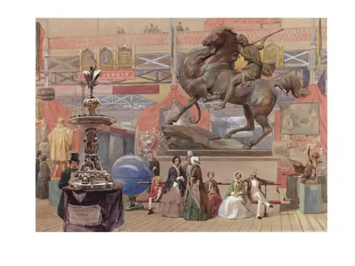 View in the East Nave (The Amazon, by Kiss), by John Absolon
