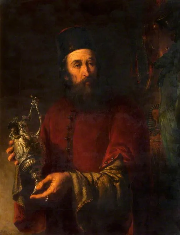 The Jew Curiosity Dealer, by John Adam Houston, oil, 1845