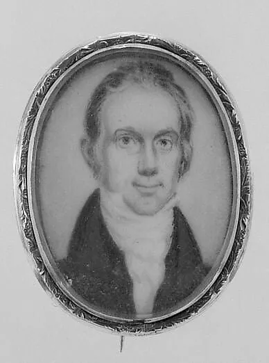 Portrait of a Gentleman, by John Alexander McDougall, watercolor, 1852
