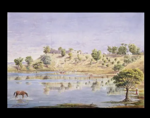 View at Adegaon, Seoni District, Madhya Pradesh, by John Alexander Temple