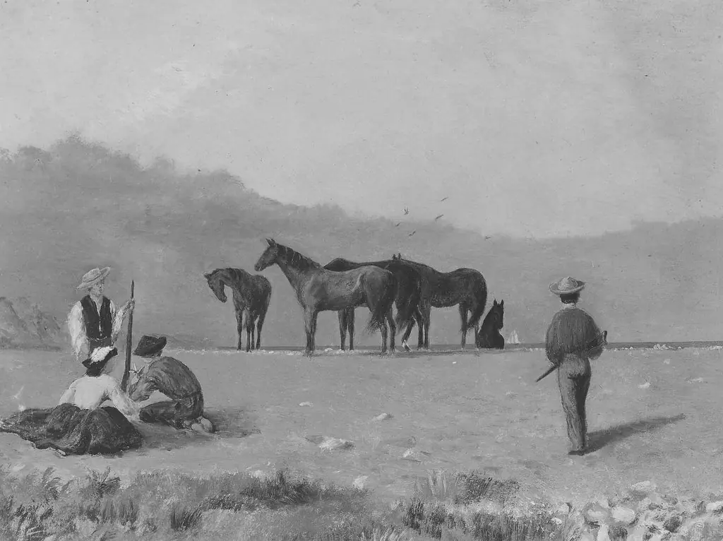 Horses and Hunters by the Sea, by John Amory Codman
