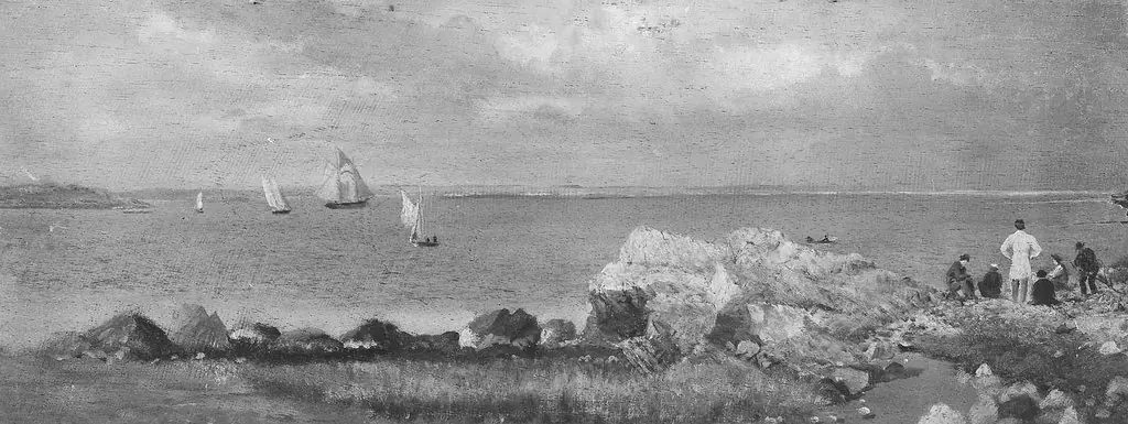 View of a Bay, by John Amory Codman