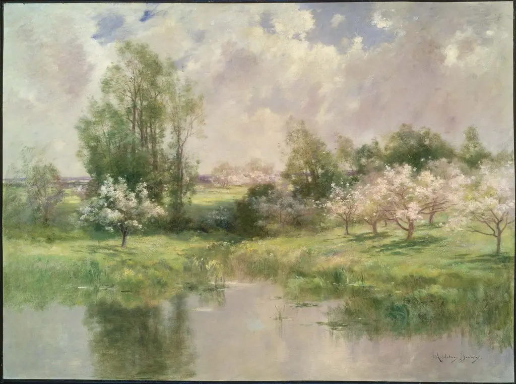 A Showery May Morning, by John Appleton Brown