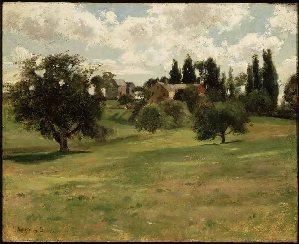 Hillside in Summer, by John Appleton Brown