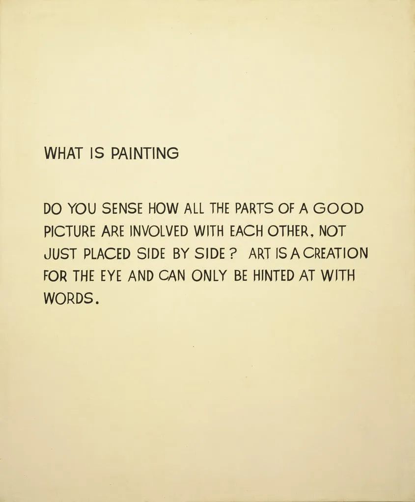 Untitled, by John Baldessari, acrylic, 1967