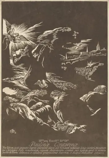 Christ on the Mount of Olives, by John Baptist Jackson