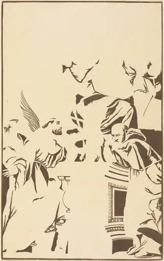 Holy Family and Four Saints, by John Baptist Jackson
