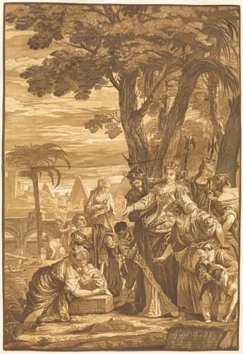 The Finding of Moses, by John Baptist Jackson