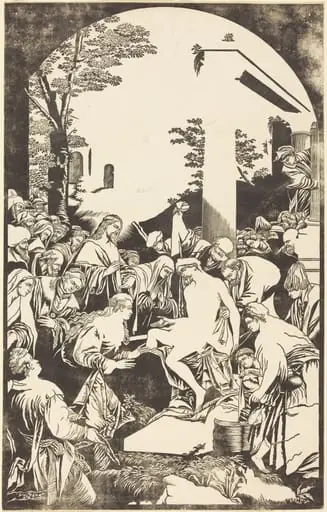 The Raising of Lazarus, by John Baptist Jackson