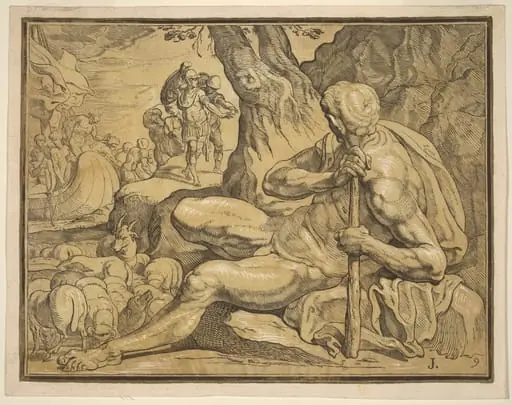 Ulysses and Polyphemus, by John Baptist Jackson