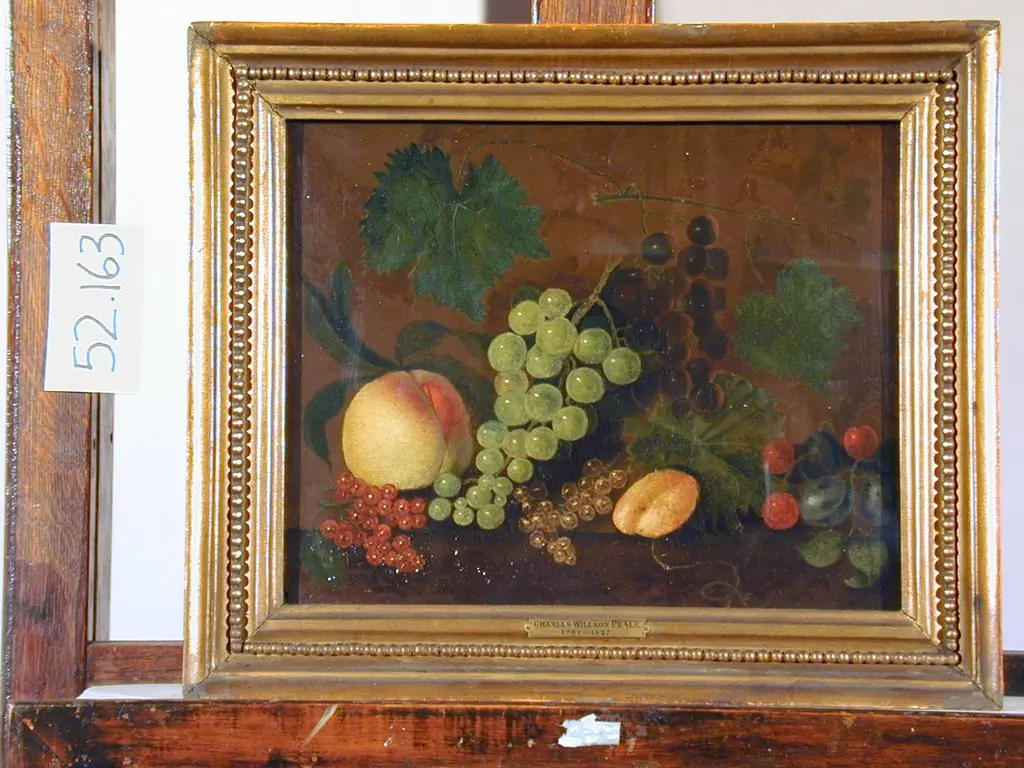 Still Life with Flowers and Fruit, by John Beale Bordley