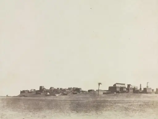 View of Luxor, by John Beasley Greene