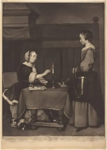 The Female Correspondent, by John Boydell