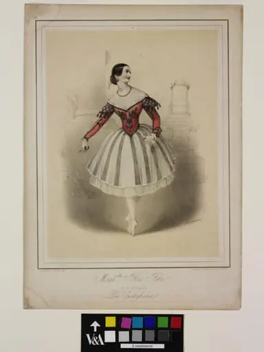 Madlle Flora Fabri,(sic), by John Brandard