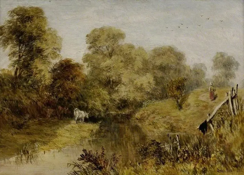 Penshurst (1852), by John Brett