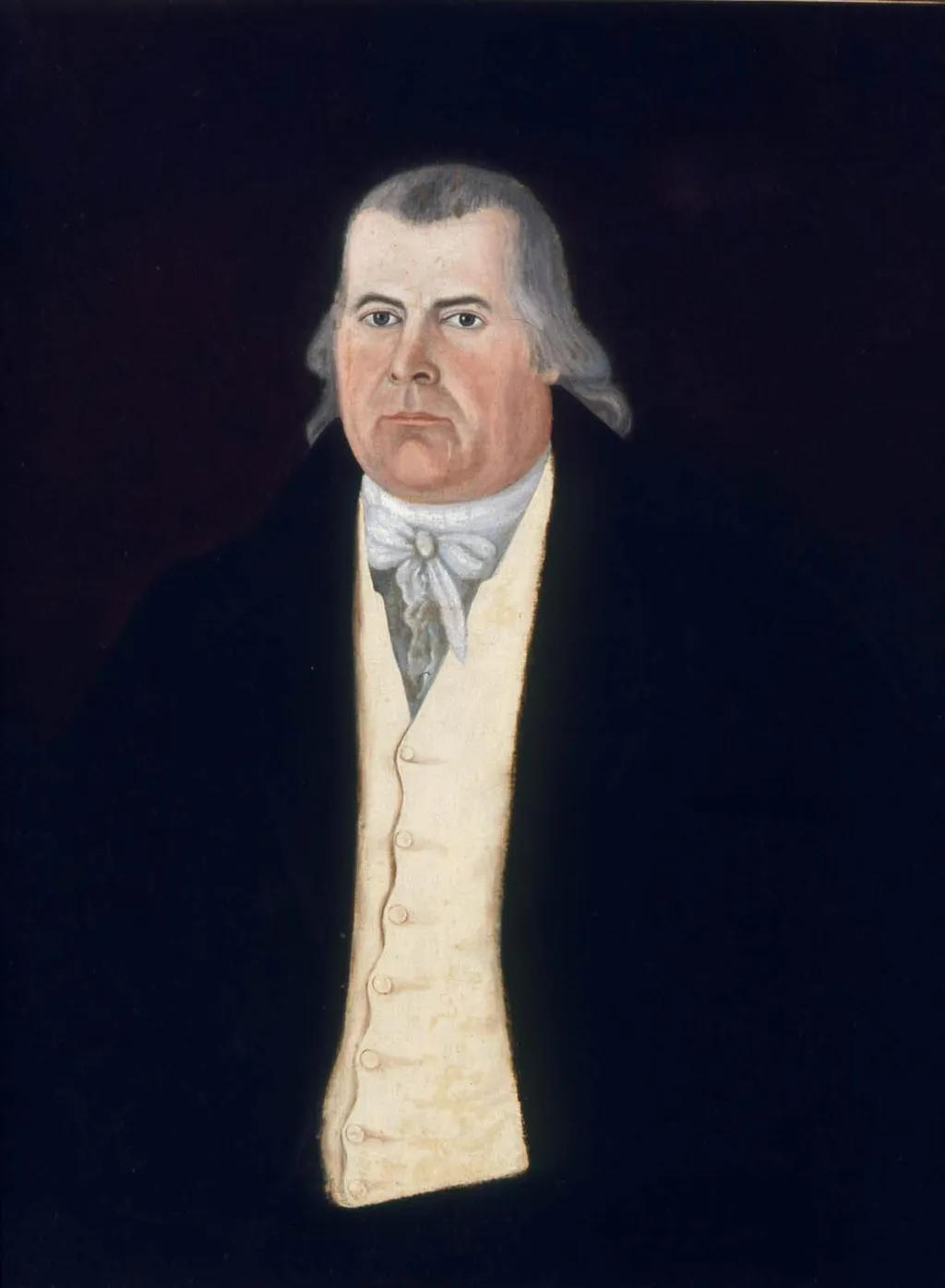 Captain Daniel Tyler, by John Brewster, Jr., oil, 1801