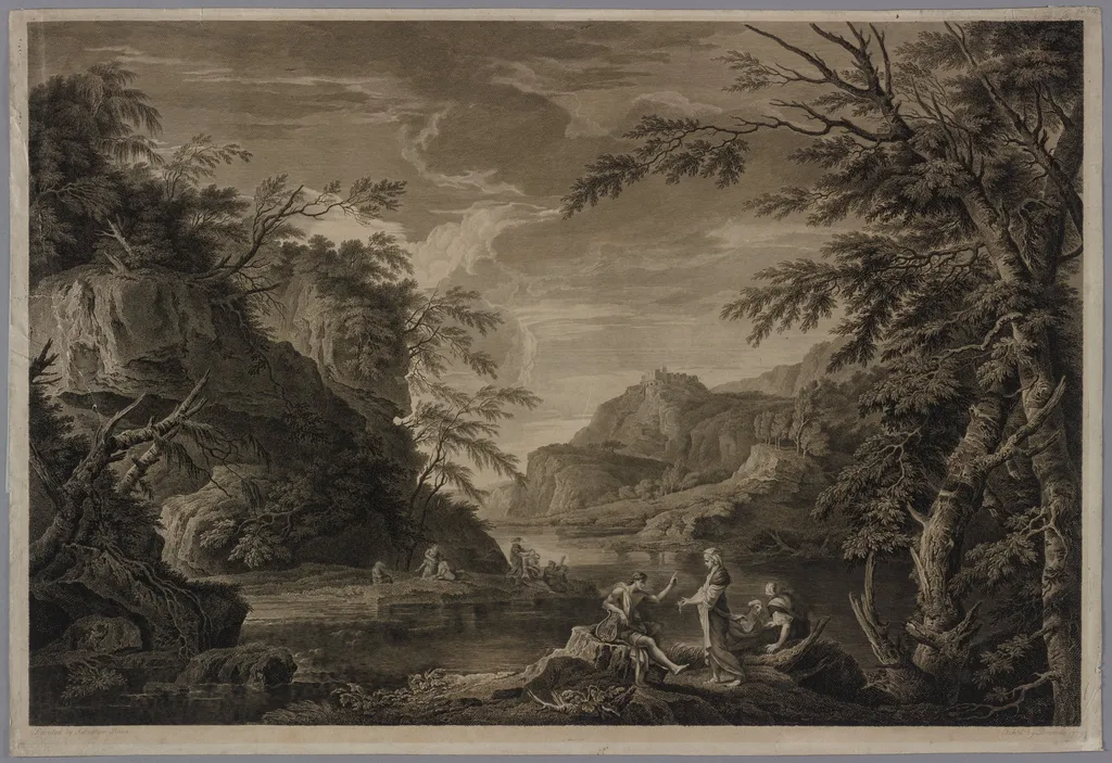 Apollo and the Sibyl, by John Browne, 1779
