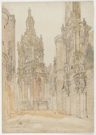 The Lantern, Chateau de Chambord, by John Burgess
