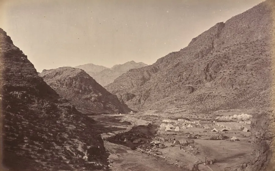 Ali Musjid and Camp, by John Burke, 1879