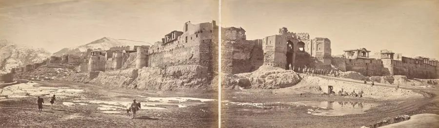 Bala Hissar, by John Burke, 1879