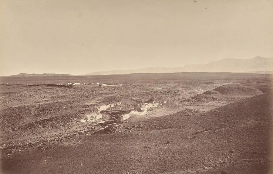 Fort Battye and Plains of Futtiabad, by John Burke, 1879