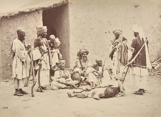 Group of Natives from Near Khyber Pass