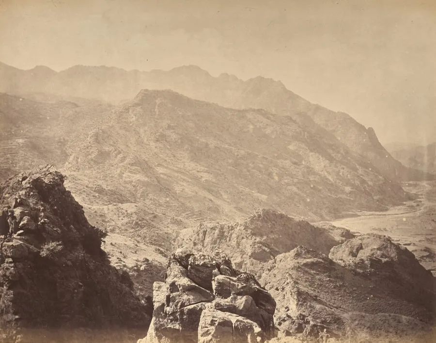 Landi Kotal Pass, Looking Towards Dakka, by John Burke, 1879